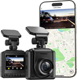 Load image into Gallery viewer, Dash Cam 2K, WiFi Dashcams with APP, External GPS, 1.5'' IPS Screen, Front Dash Camera for Cars